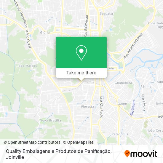 Quality Embalagens e Produtos de Panificação map