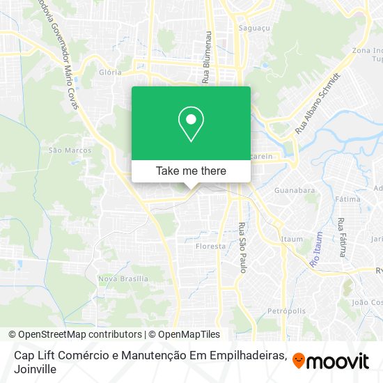 Cap Lift Comércio e Manutenção Em Empilhadeiras map
