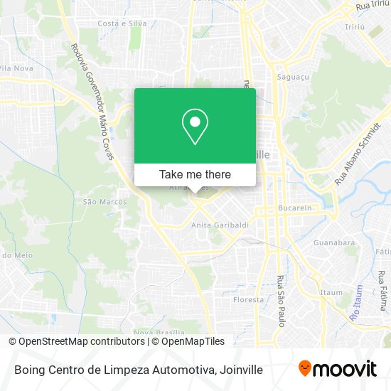 Boing Centro de Limpeza Automotiva map