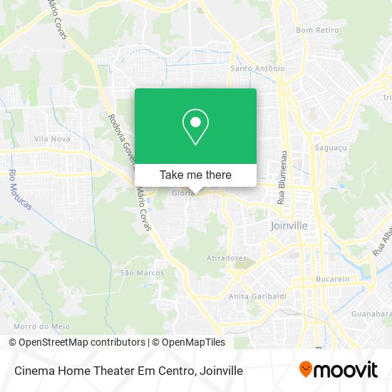 Cinema Home Theater Em Centro map