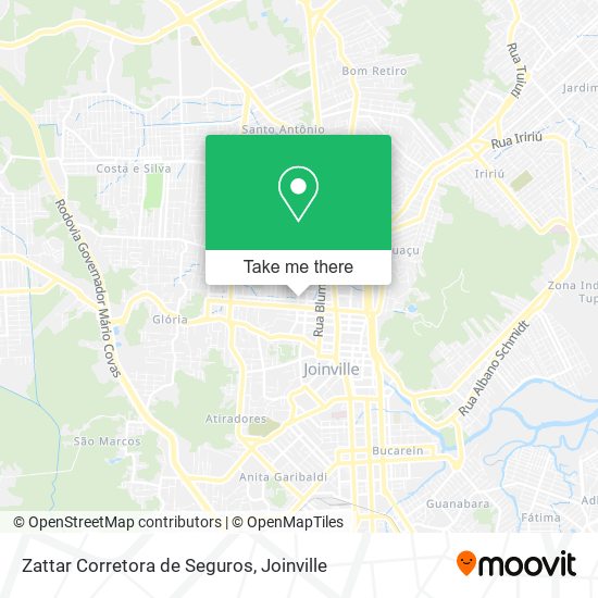 Zattar Corretora de Seguros map