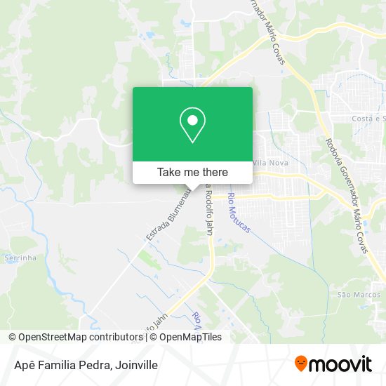 Apê Familia Pedra map