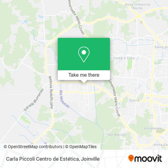 Carla Piccoli Centro de Estética map