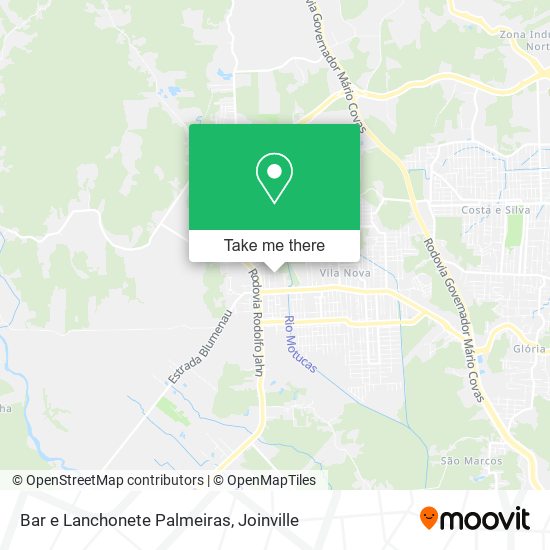 Bar e Lanchonete Palmeiras map