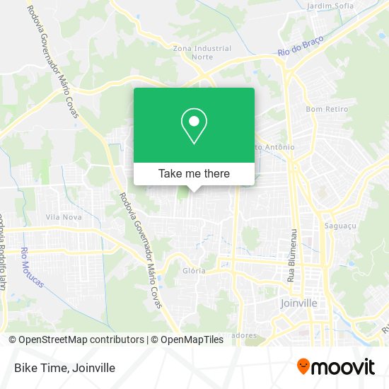 Bike Time map