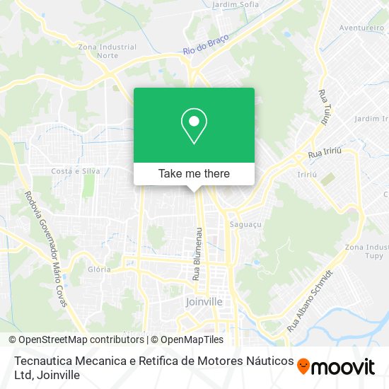 Tecnautica Mecanica e Retifica de Motores Náuticos Ltd map
