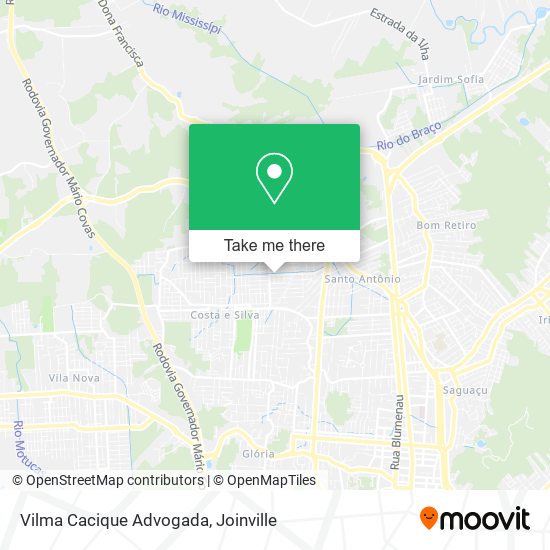 Vilma Cacique Advogada map