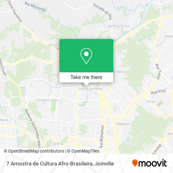 7 Amostra de Cultura Afro-Brasileira map