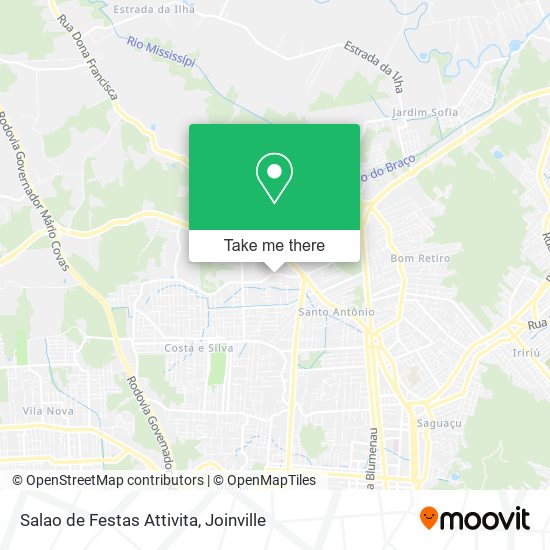 Salao de Festas Attivita map