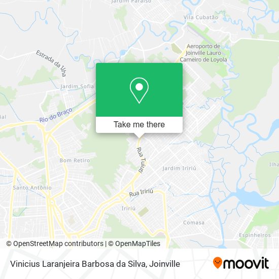 Vinicius Laranjeira Barbosa da Silva map