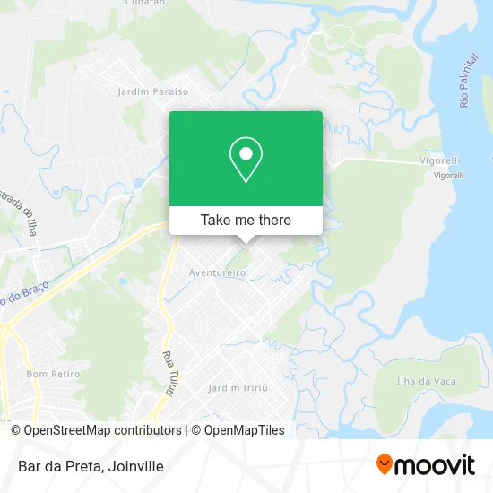 Bar da Preta map