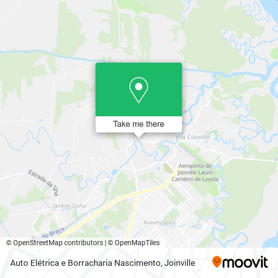 Auto Elétrica e Borracharia Nascimento map