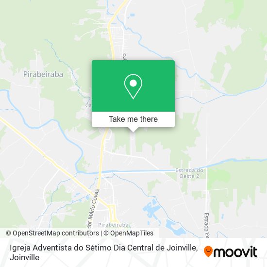 Igreja Adventista do Sétimo Dia Central de Joinville map