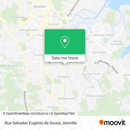 Rua Salvador Eugênio de Souza map