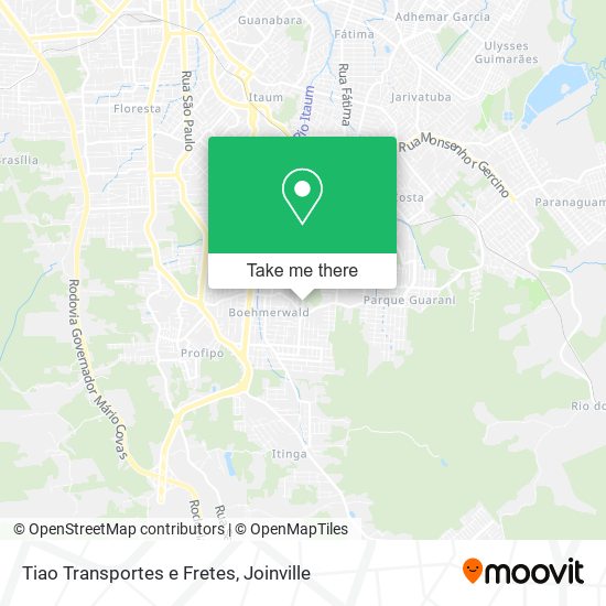 Tiao Transportes e Fretes map