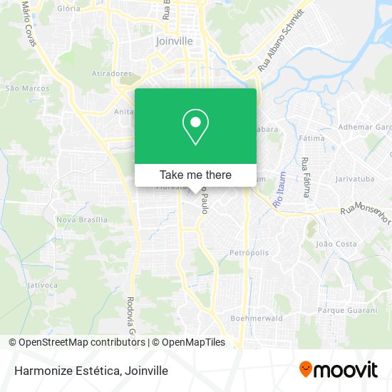 Harmonize Estética map