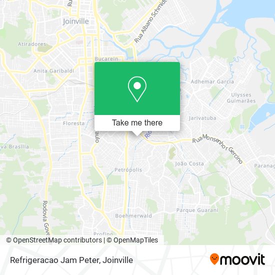 Refrigeracao Jam Peter map