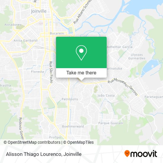 Alisson Thiago Lourenco map