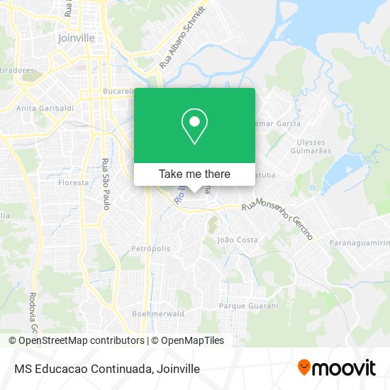 MS Educacao Continuada map