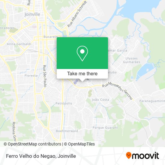 Ferro Velho do Negao map