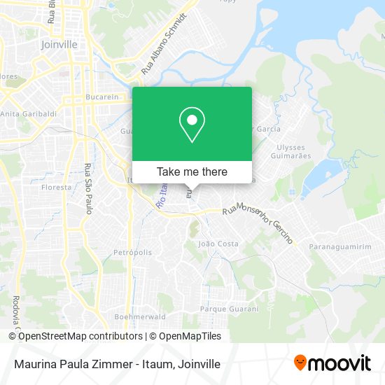 Maurina Paula Zimmer - Itaum map