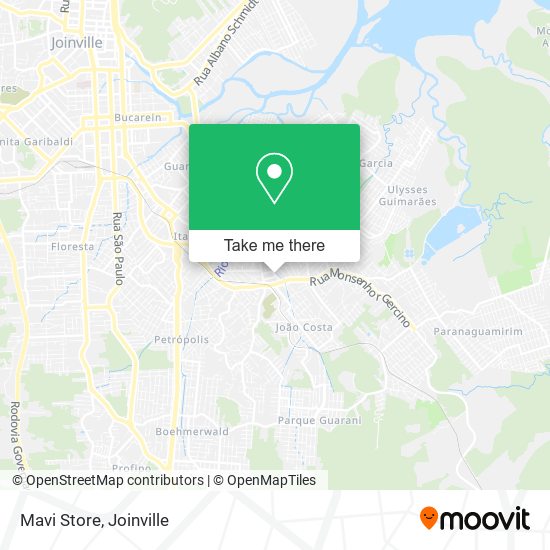 Mavi Store map