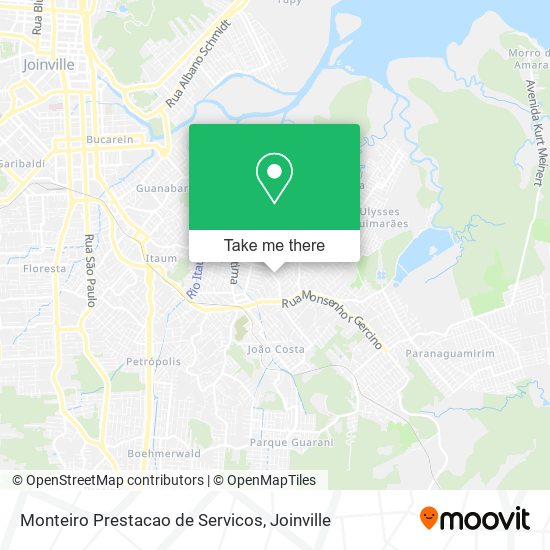 Monteiro Prestacao de Servicos map