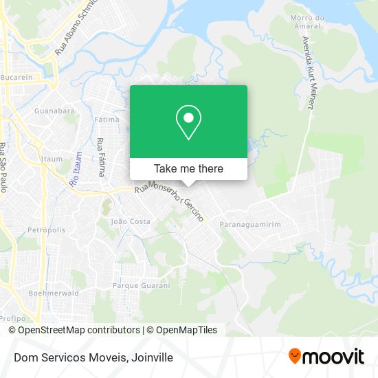 Dom Servicos Moveis map