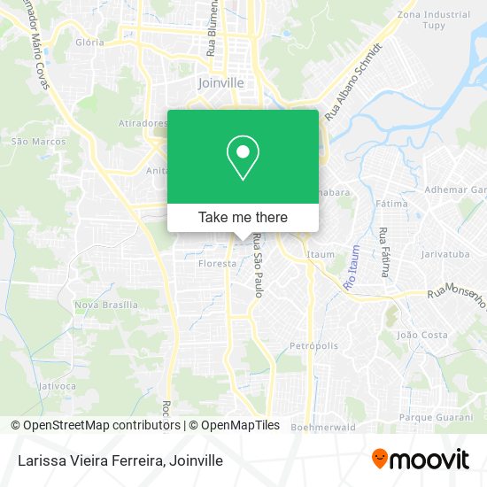 Larissa Vieira Ferreira map