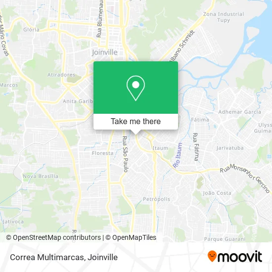 Correa Multimarcas map