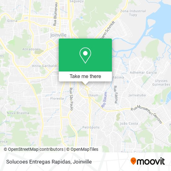 Solucoes Entregas Rapidas map
