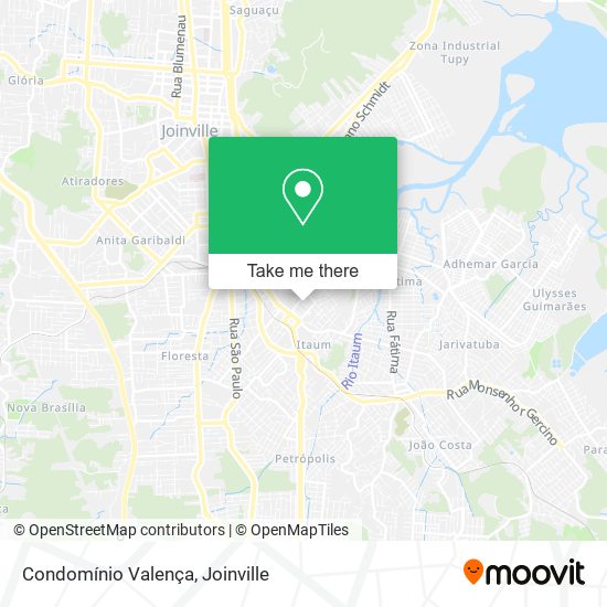 Condomínio Valença map