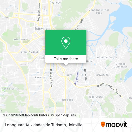 Loboguara Atividades de Turismo map