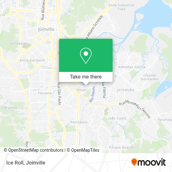 Ice Roll map