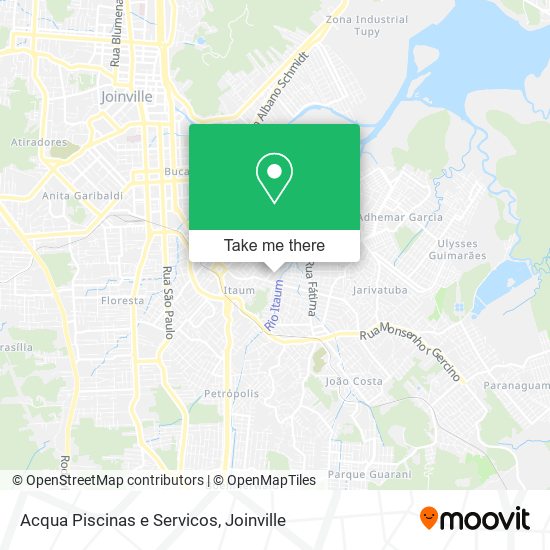 Acqua Piscinas e Servicos map