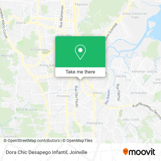 Dora Chic Desapego Infantil map