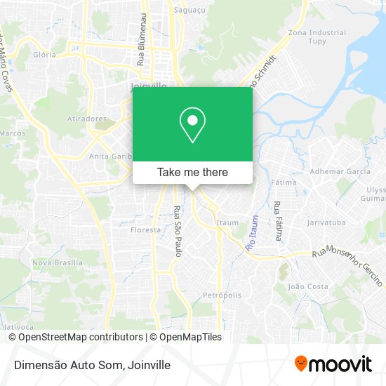 Dimensão Auto Som map