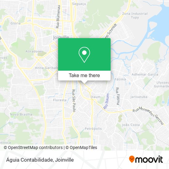 Águia Contabilidade map