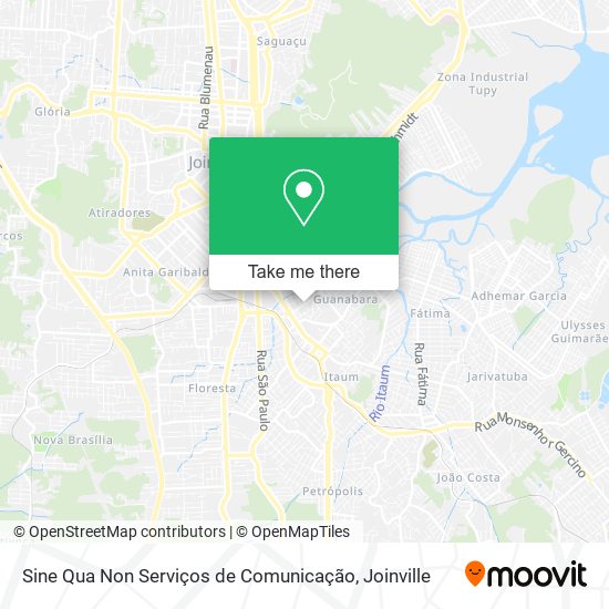 Sine Qua Non Serviços de Comunicação map