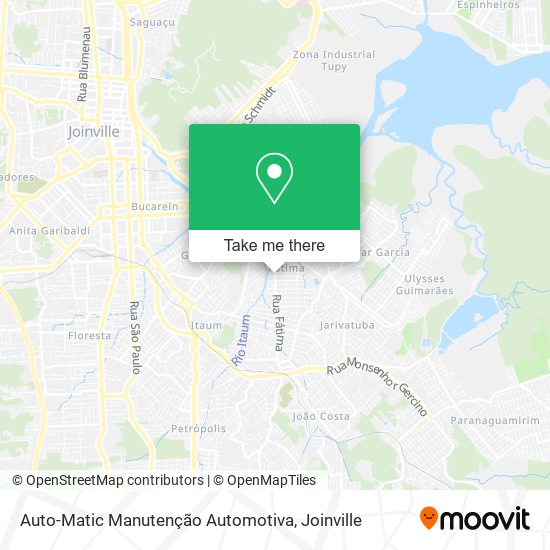 Auto-Matic Manutenção Automotiva map