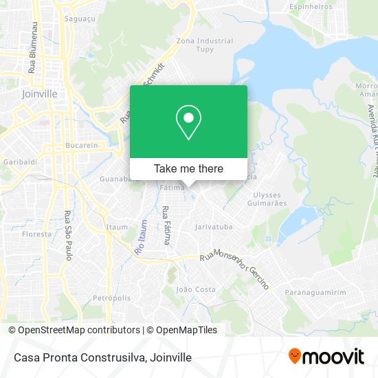 Casa Pronta Construsilva map