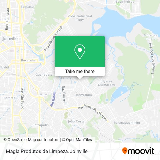 Magia Produtos de Limpeza map