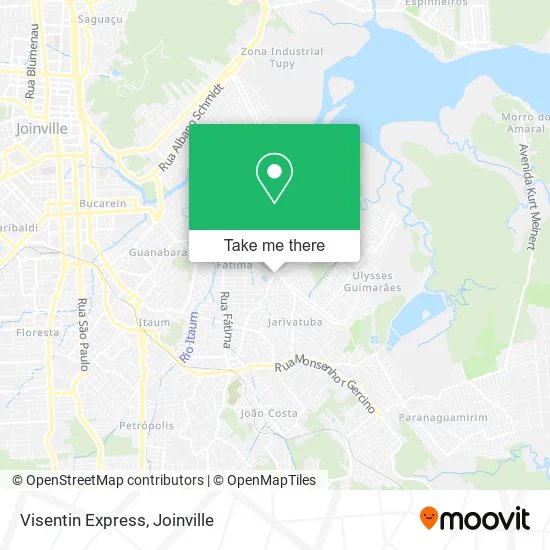 Visentin Express map