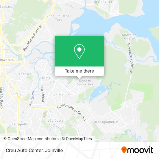 Creu Auto Center map