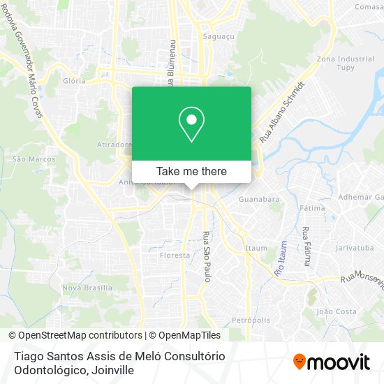 Tiago Santos Assis de Meló Consultório Odontológico map