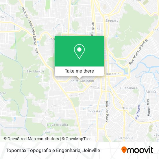 Topomax Topografia e Engenharia map