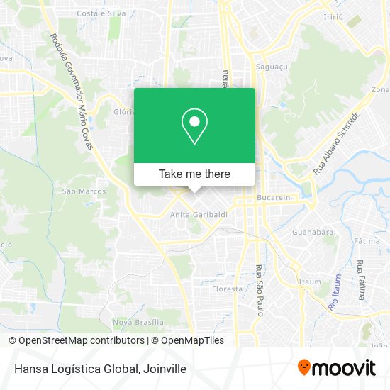Hansa Logística Global map
