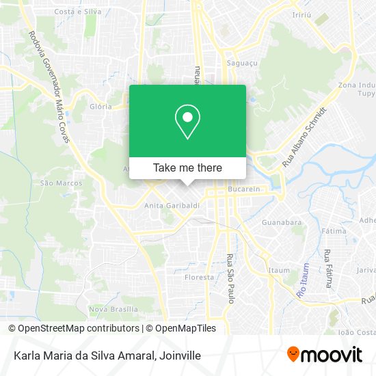 Karla Maria da Silva Amaral map