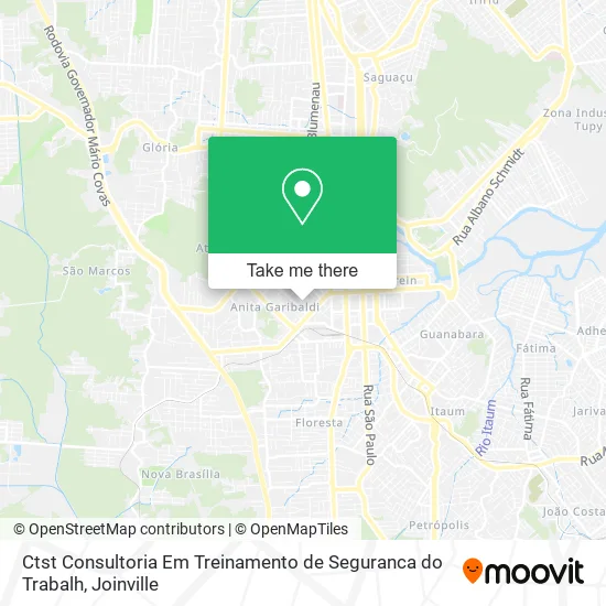 Ctst Consultoria Em Treinamento de Seguranca do Trabalh map