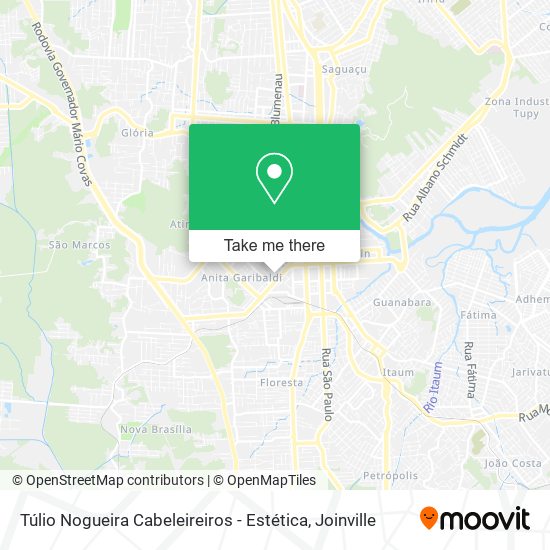 Túlio Nogueira Cabeleireiros - Estética map